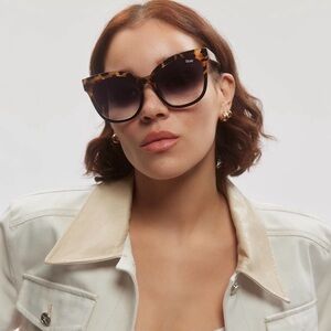 Quay All in My Way 53MM Gradient Cat Eye Sunglasses